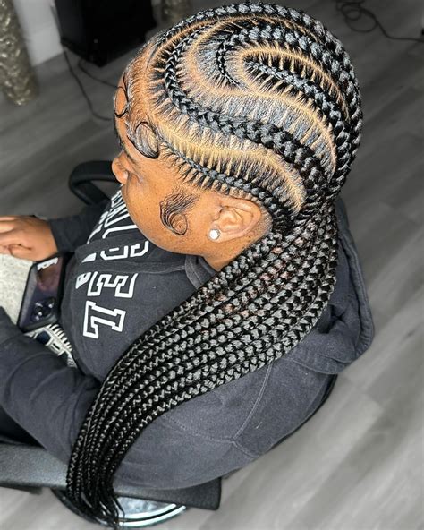 stitch braids freestyle|freestyle straight back braids.